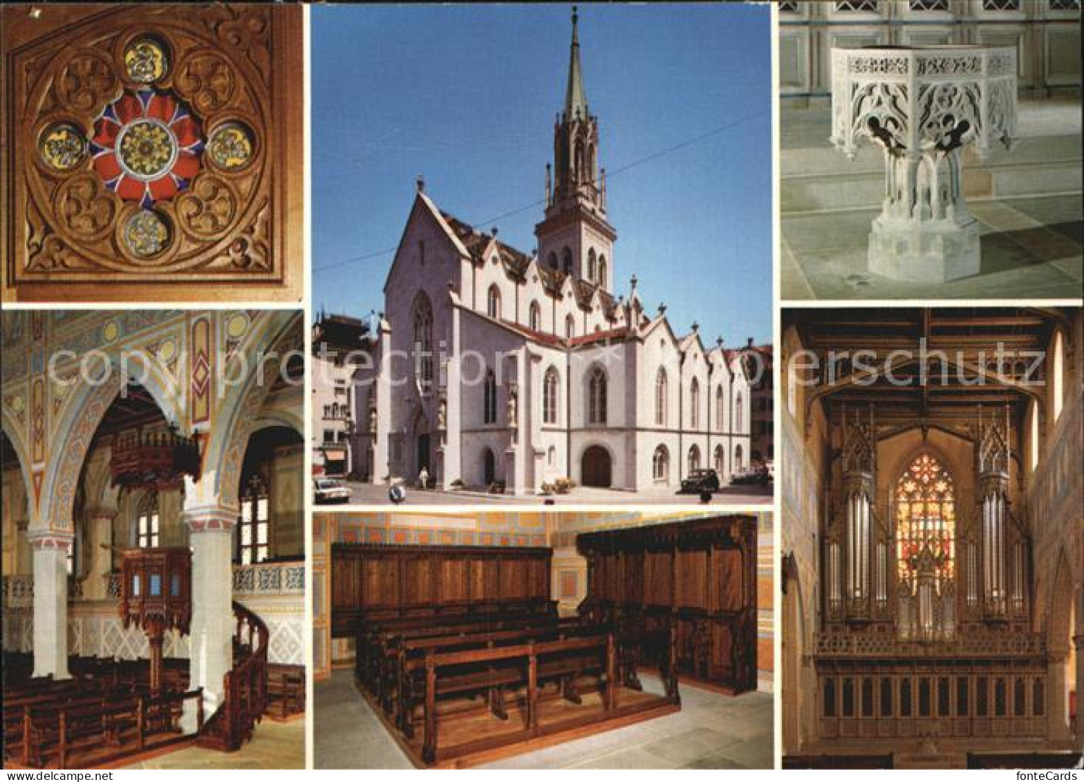 12536568 St Gallen SG St Laurenzenkirche Innenansichten St Gallen - Andere & Zonder Classificatie