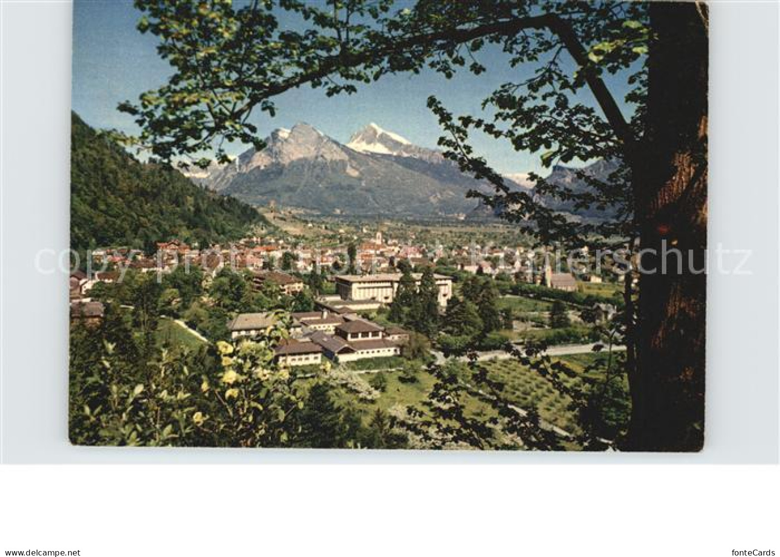 12533733 Bad Ragaz Mit Churfirsten Gonzen Und Alvier Bad Ragaz - Andere & Zonder Classificatie