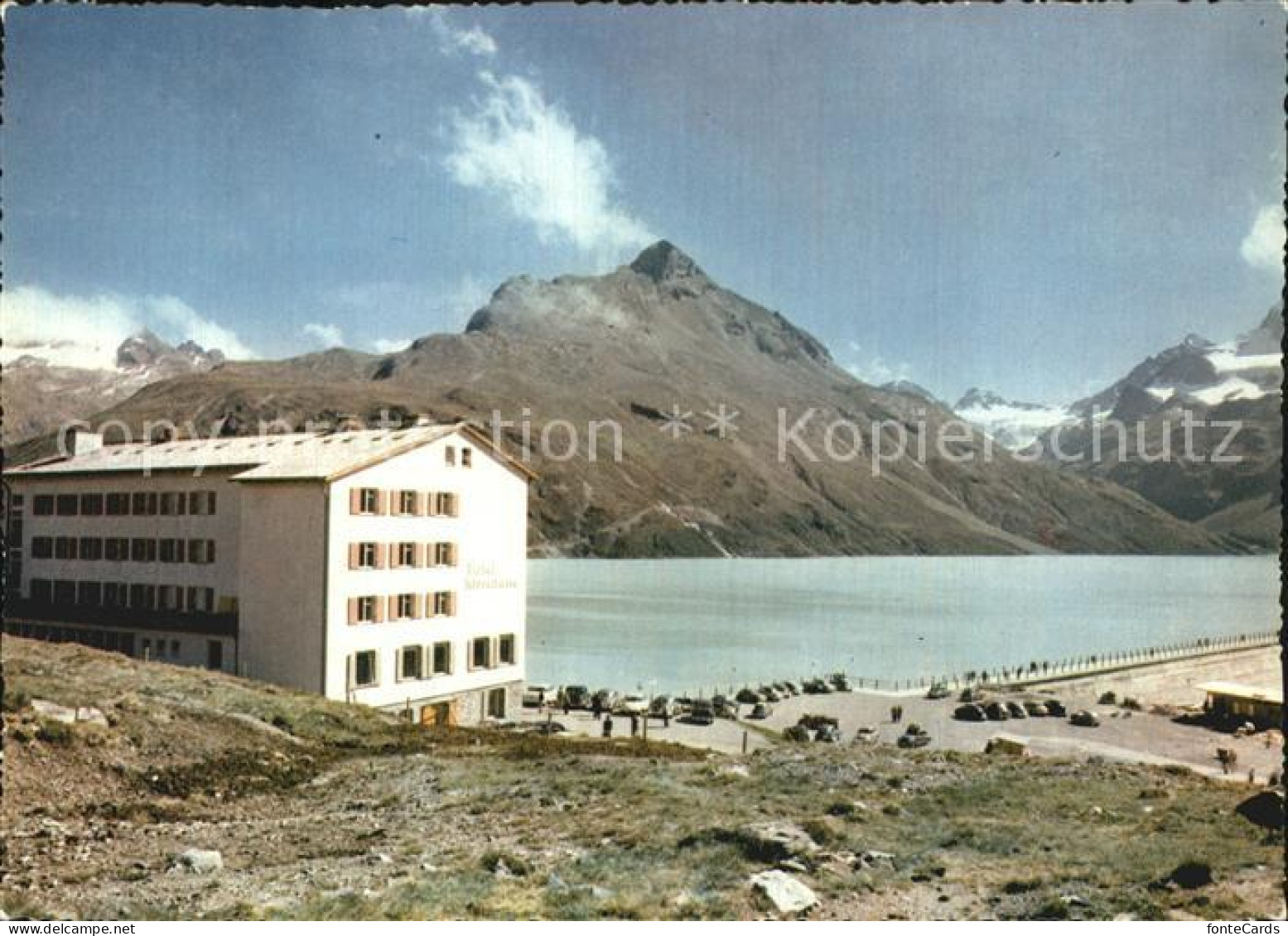 12533440 Silvretta Hotel Silvrettasee Stausee Hohes Rad Buingruppe Silvretta - Autres & Non Classés