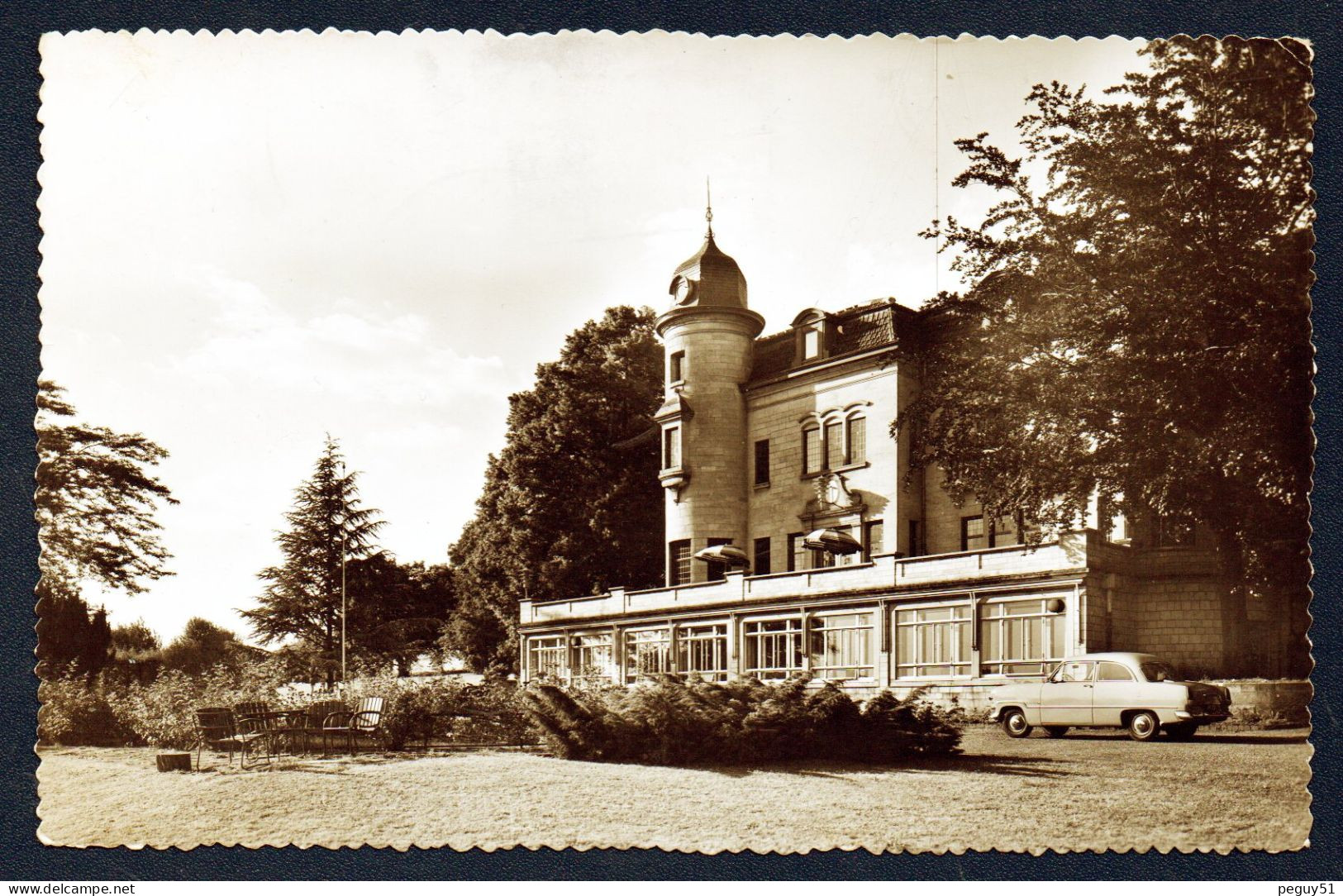 Houthem-Valkenburg. Vacantieoord De Kluis. Station De Vacances, Château De Kluis. (1901- Au Bord De La Route A79). 1961 - Valkenburg