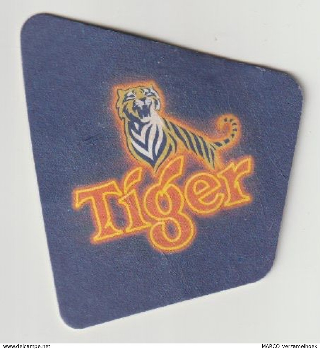 Bierviltje-bierdeckel-beermat Asia Pacific Breweries TIGER Singapore - Sous-bocks