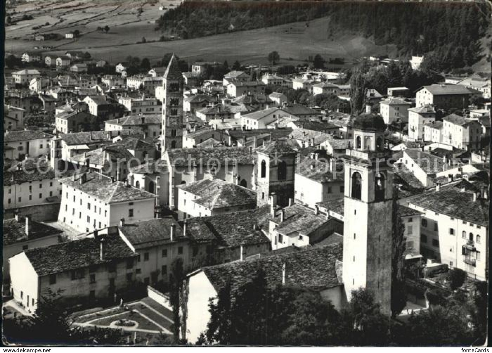 12530073 Poschiavo Stadtansicht Poschiavo - Autres & Non Classés