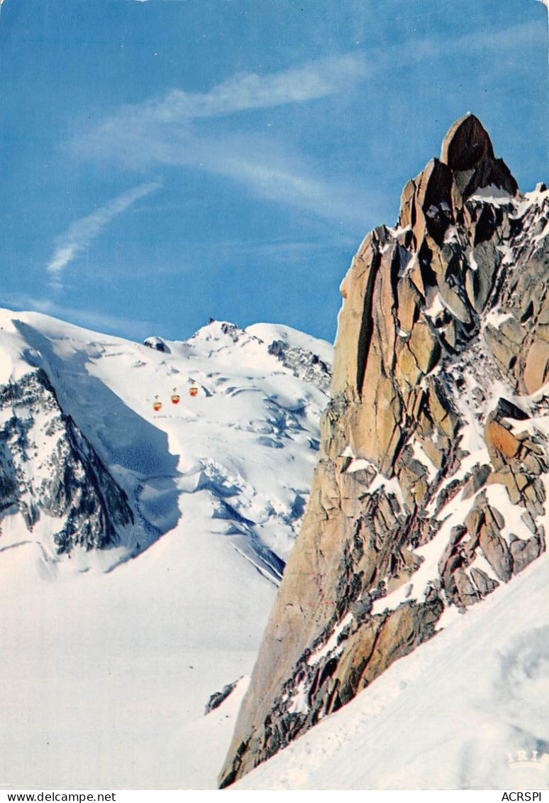 CHAMONIX MONT BLANC Telepherique De L Aiguille Du Midi 25(scan Recto-verso) MA2114 - Chamonix-Mont-Blanc
