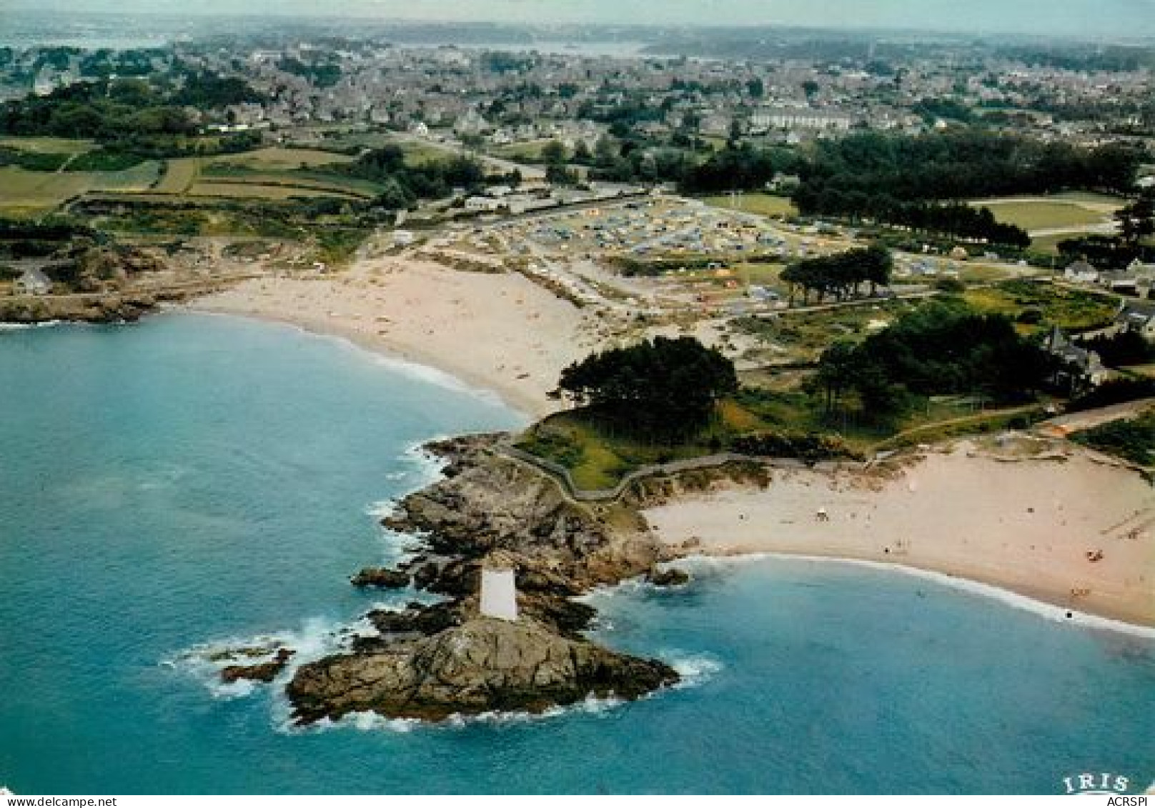 DINARD SAINT ENOGAT Camping Du Port Blanc  Vue Aerienne  58  (scan Recto-verso)MA2111Ter - Dinard