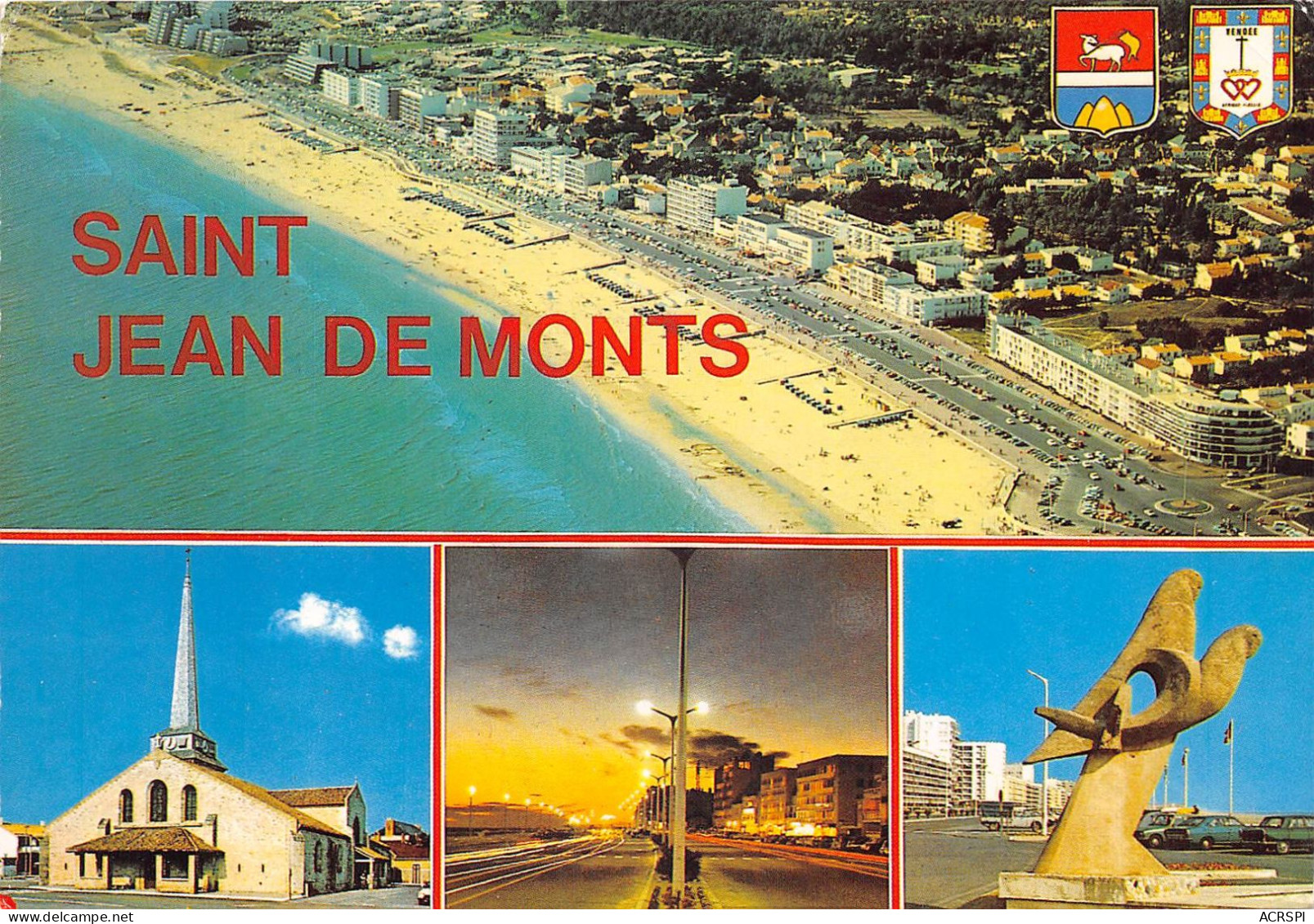 SAINT JEAN DE MONTS 3(scan Recto-verso) MA2112 - Saint Jean De Monts