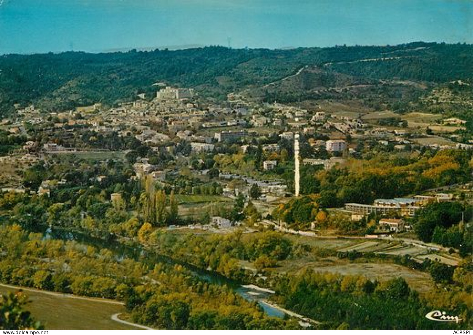 GREOUX LES BAINS    Vue Aerienne  33   (scan Recto-verso)MA2111Ter - Gréoux-les-Bains