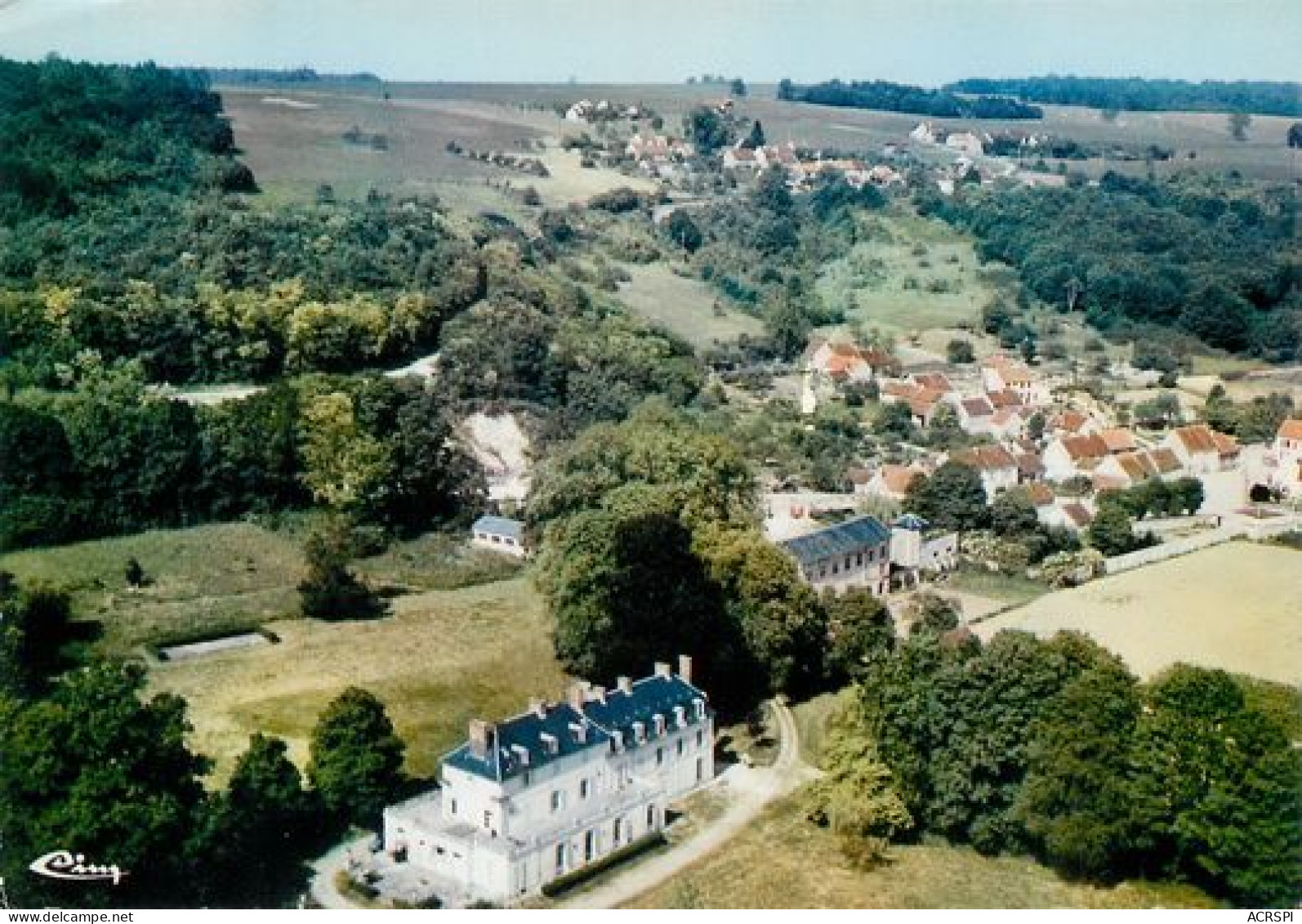 EPAUX BEZU Centre De Vacances VALLOUREC  Vue Aerienne  26   (scan Recto-verso)MA2111Ter - Andere & Zonder Classificatie