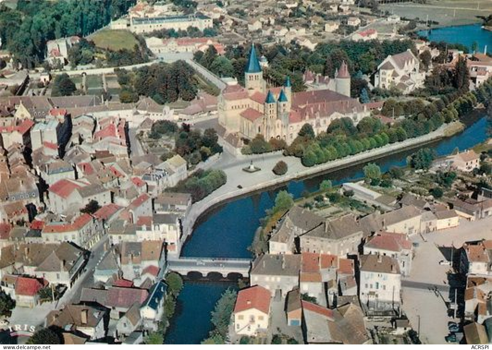 Paray-le-Monial   Vue Aerienne   14   (scan Recto-verso)MA2111Ter - Paray Le Monial