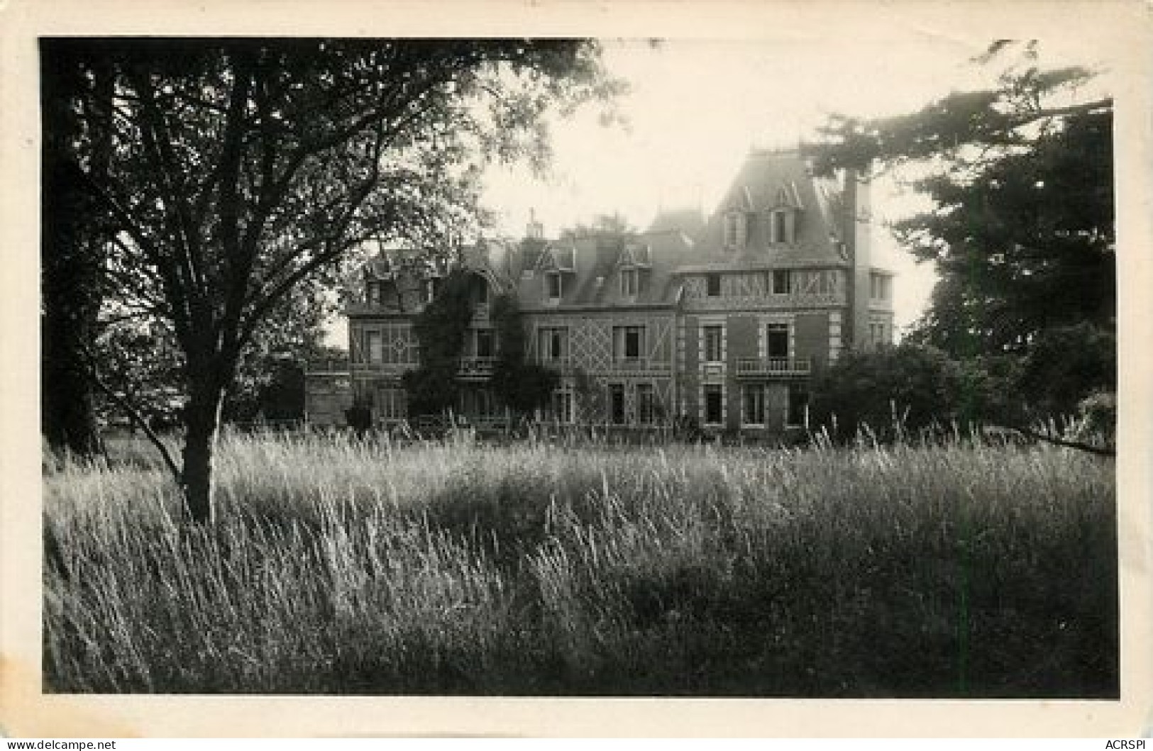 27 Eure Chateau à Colombage 55 (scan Recto-verso)MA2111Bis - Andere & Zonder Classificatie