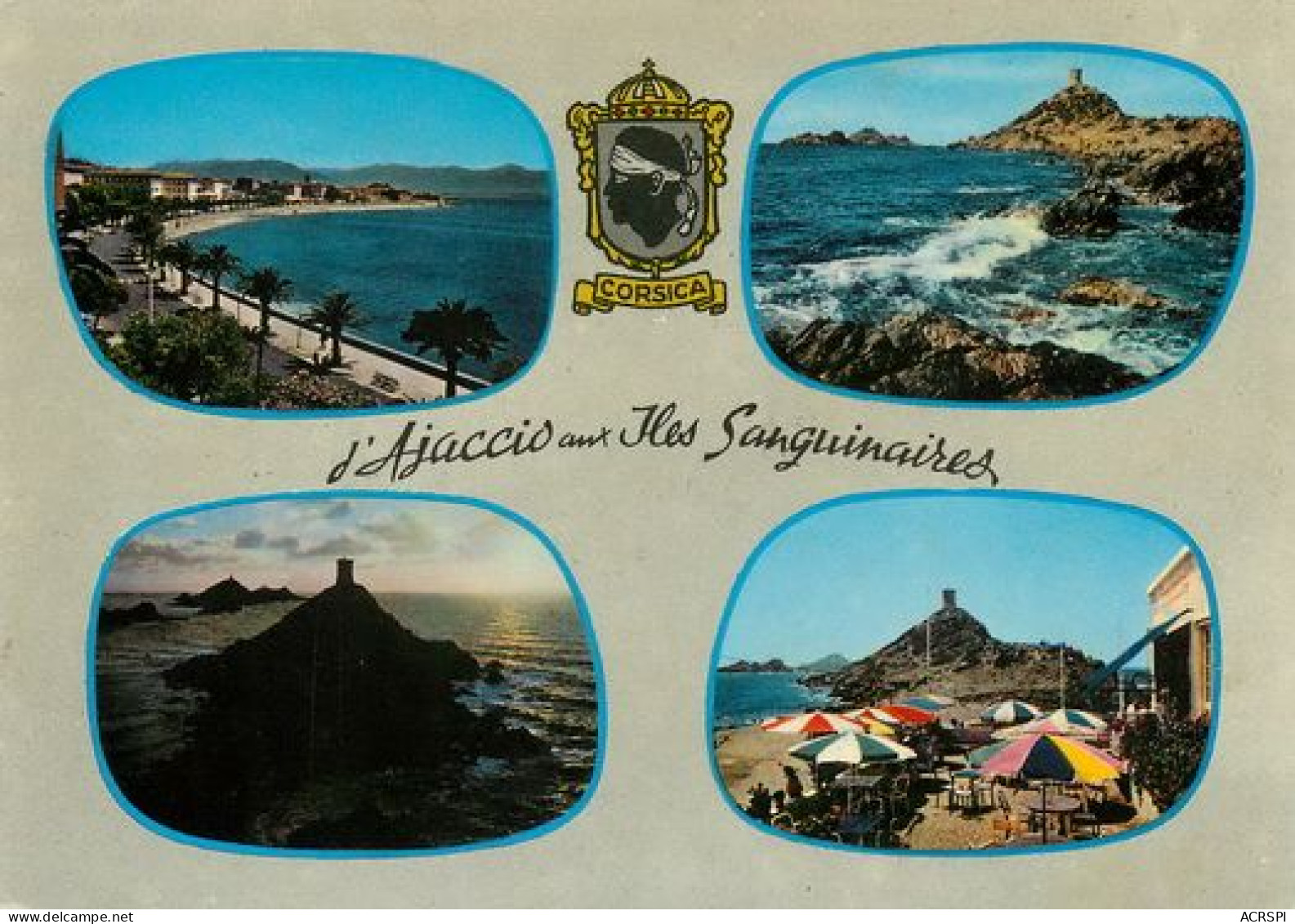 Ajaccio  Souvenir  23 (scan Recto-verso)MA2111Bis - Ajaccio