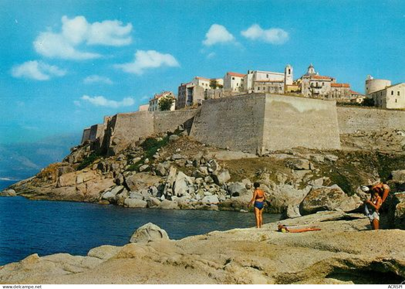 CALVI  Corse Ville Haute Et Citadelle  2   (scan Recto-verso)MA2111Bis - Calvi