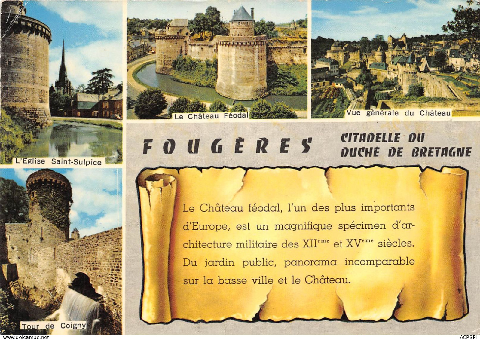 FOUGERES 23(scan Recto-verso) MA2111 - Fougeres