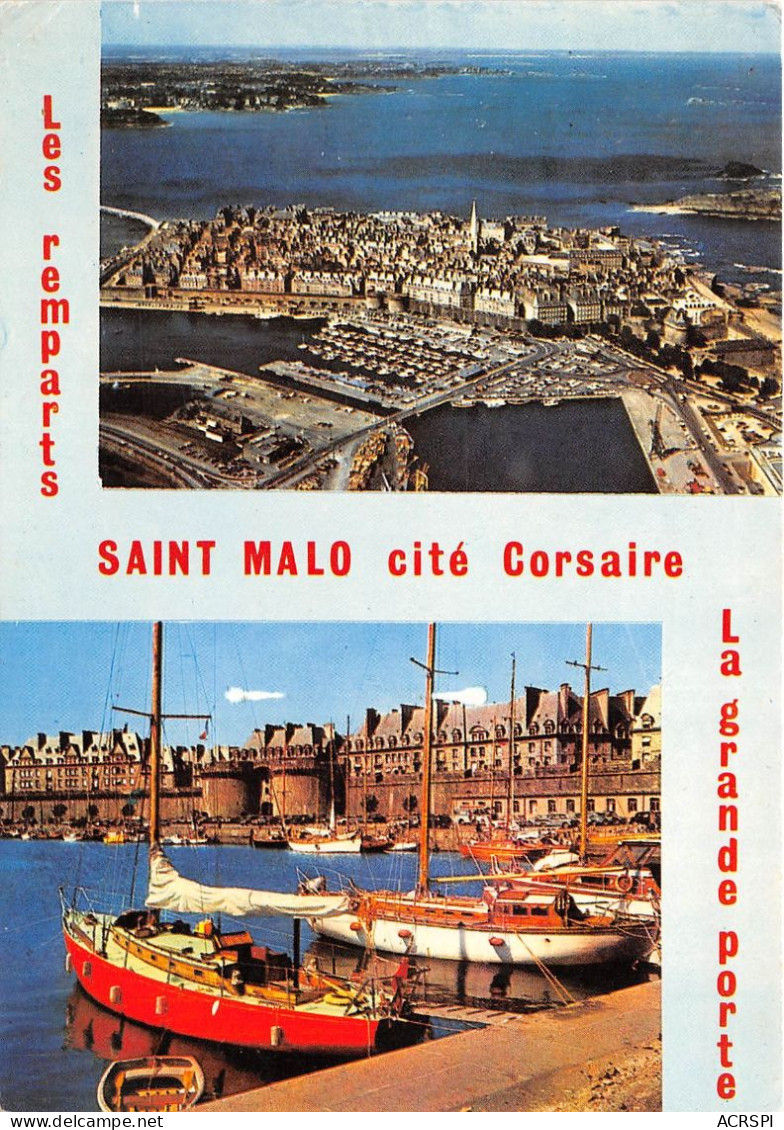 SAINT MALO Cite Corsaire La Grande Porte Les Remparts 11(scan Recto-verso) MA2111 - Saint Malo