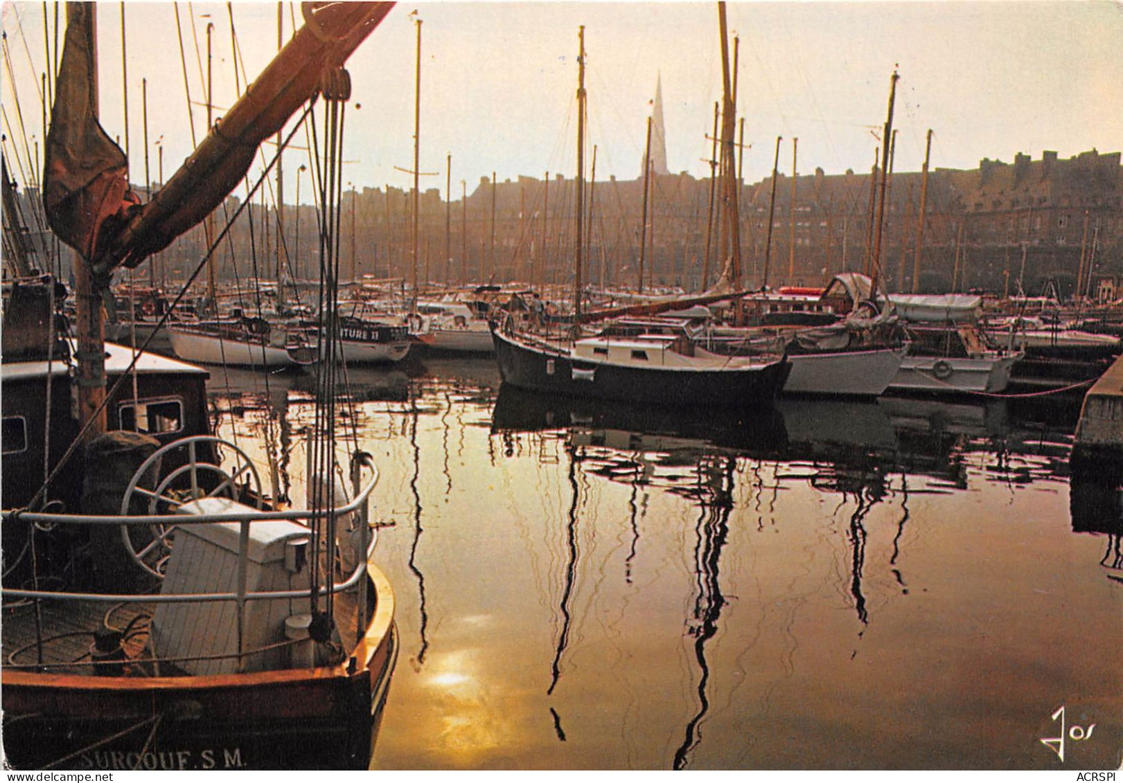 SAINT MALO Soir D Ete Sur Les Bassins 12(scan Recto-verso) MA2111 - Saint Malo