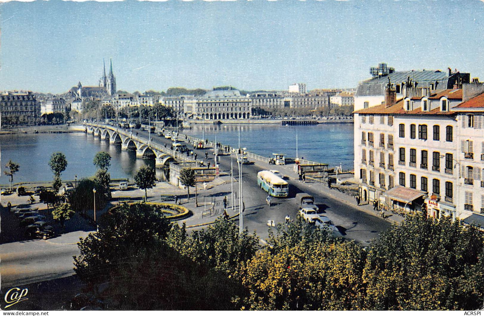 BAYONNE Le Pont Saint Esprit Et L Adour 17(scan Recto-verso) MA2110 - Bayonne