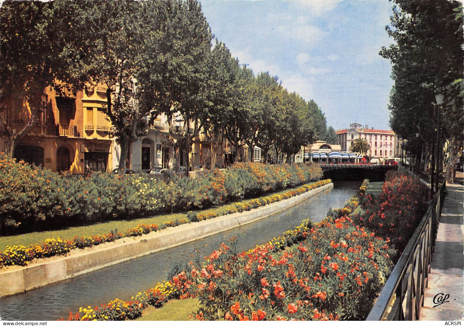 PERPIGNAN Les Quais Vers Le Palmarium 6(scan Recto-verso) MA2110 - Perpignan