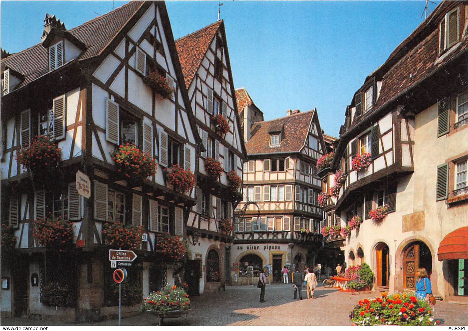 COLMAR L Entree De La Rue Des Marchands 16(scan Recto-verso) MA2104 - Colmar