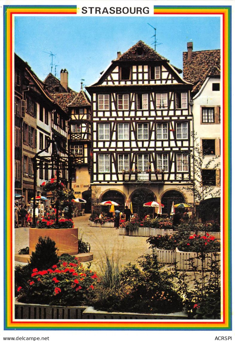 STRASBOURG La Place Du Marche Aux Cochons De Lait 17(scan Recto-verso) MA2104 - Straatsburg