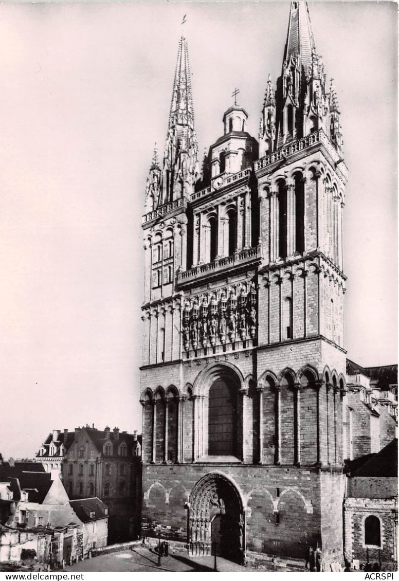ANGERS La Cathedrale Saint Maurice Facade Ouest 24(scan Recto-verso) MA2103 - Angers