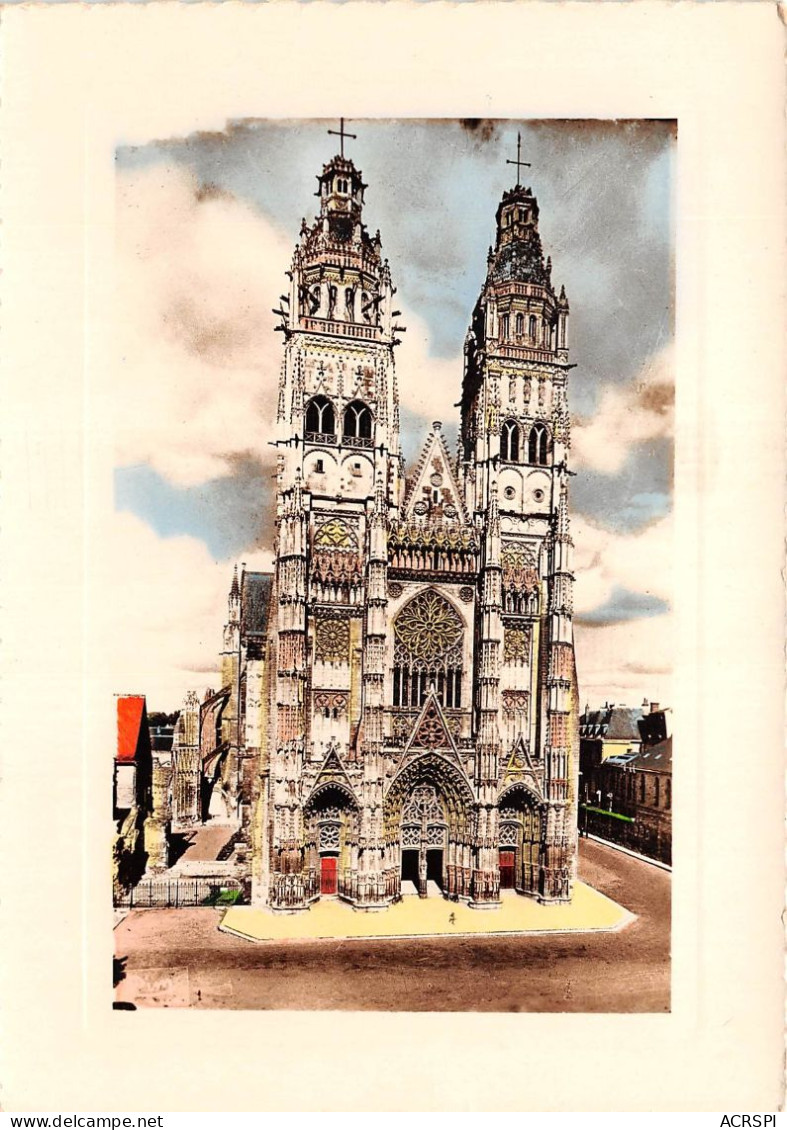 TOURS La Cathedrale St Gatien 17(scan Recto-verso) MA2101 - Tours