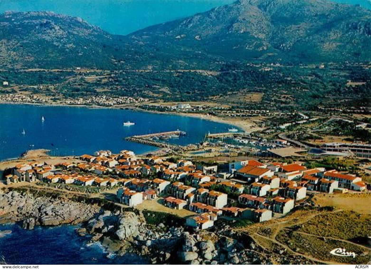 SANT' AMBROGIO Sant Ambroggio Corse Vue Aerienne   14   (scan Recto-verso)MA2124Bis - Altri & Non Classificati