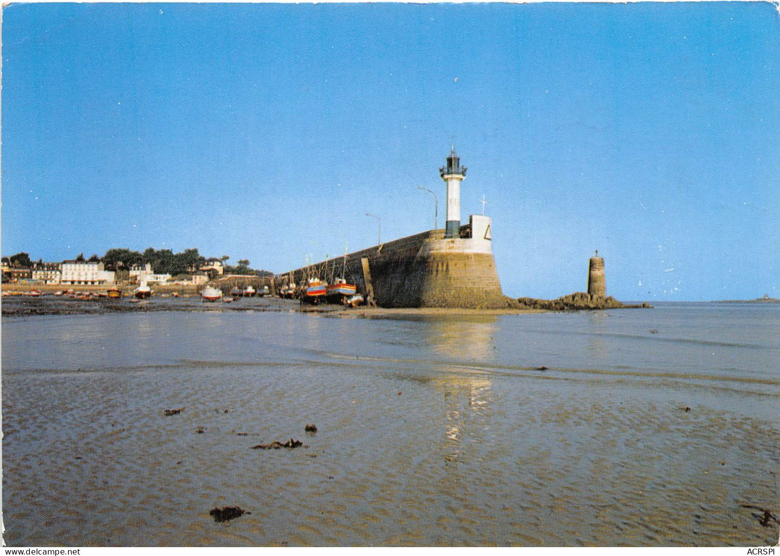 SAINT QUAY PORTRIEUX Le Phare Et La Gourvelo 23(scan Recto-verso) MA2124 - Saint-Quay-Portrieux