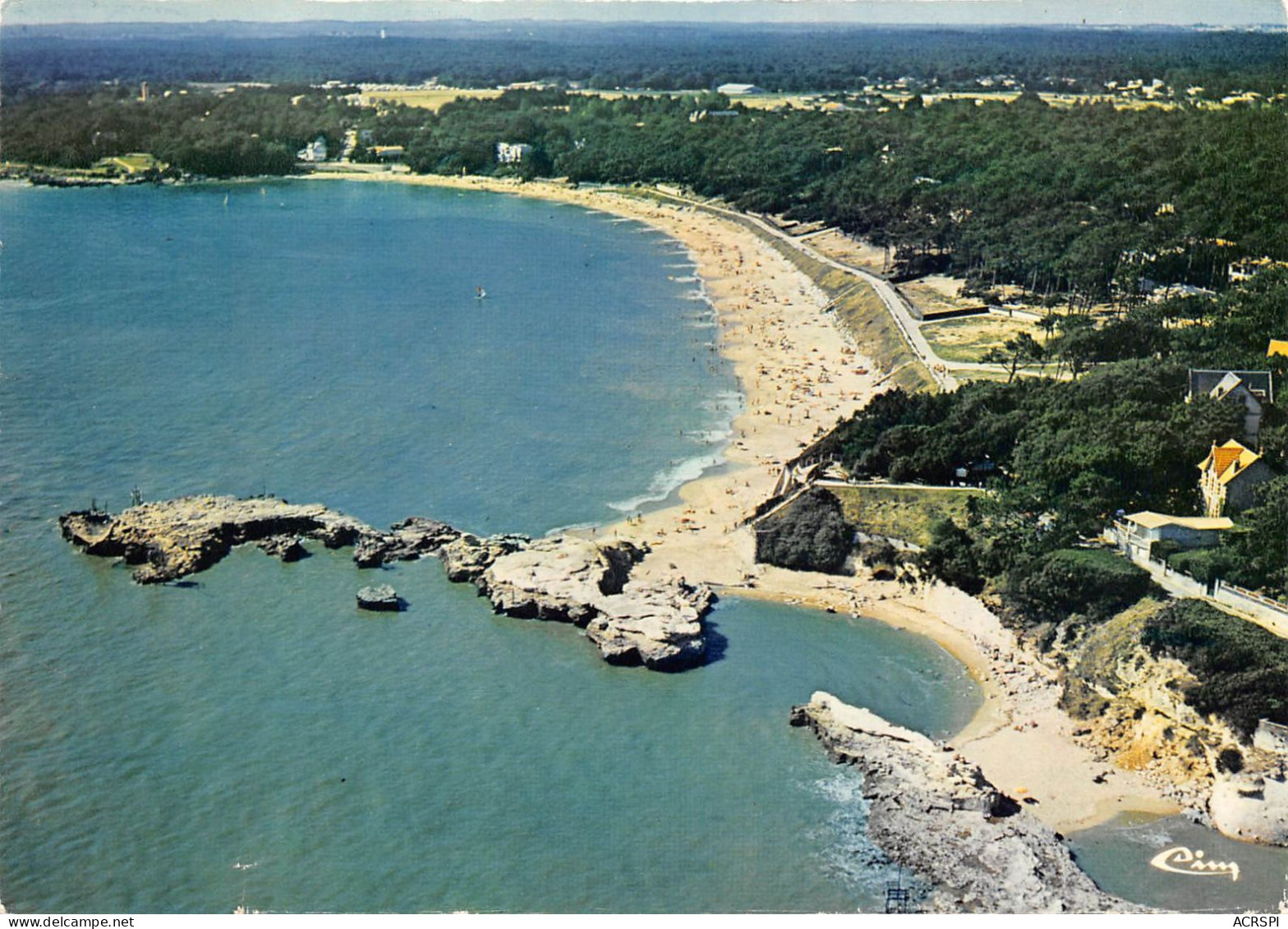 SAINT PALAIS SUR MER Vue Aerienne Du Platin 16(scan Recto-verso) MA2123 - Saint-Palais-sur-Mer