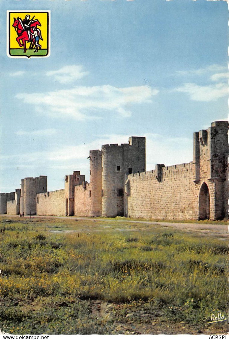 AIGUES MORTES Les Remparts Commences Par Saint Louis Et Acheves Sous Le Sordures De Philippe 27(scan Recto-verso) MA2122 - Aigues-Mortes