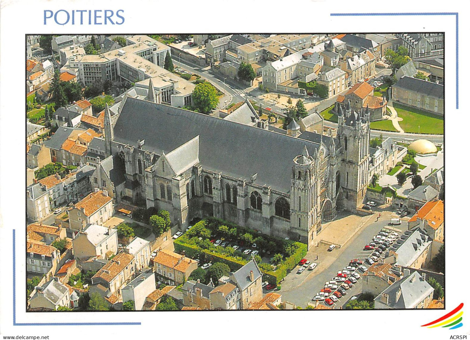 POITIERS La Cathedrale Saint Pierre Le Baptistere Saint Jean 28(scan Recto-verso) MA2121 - Poitiers