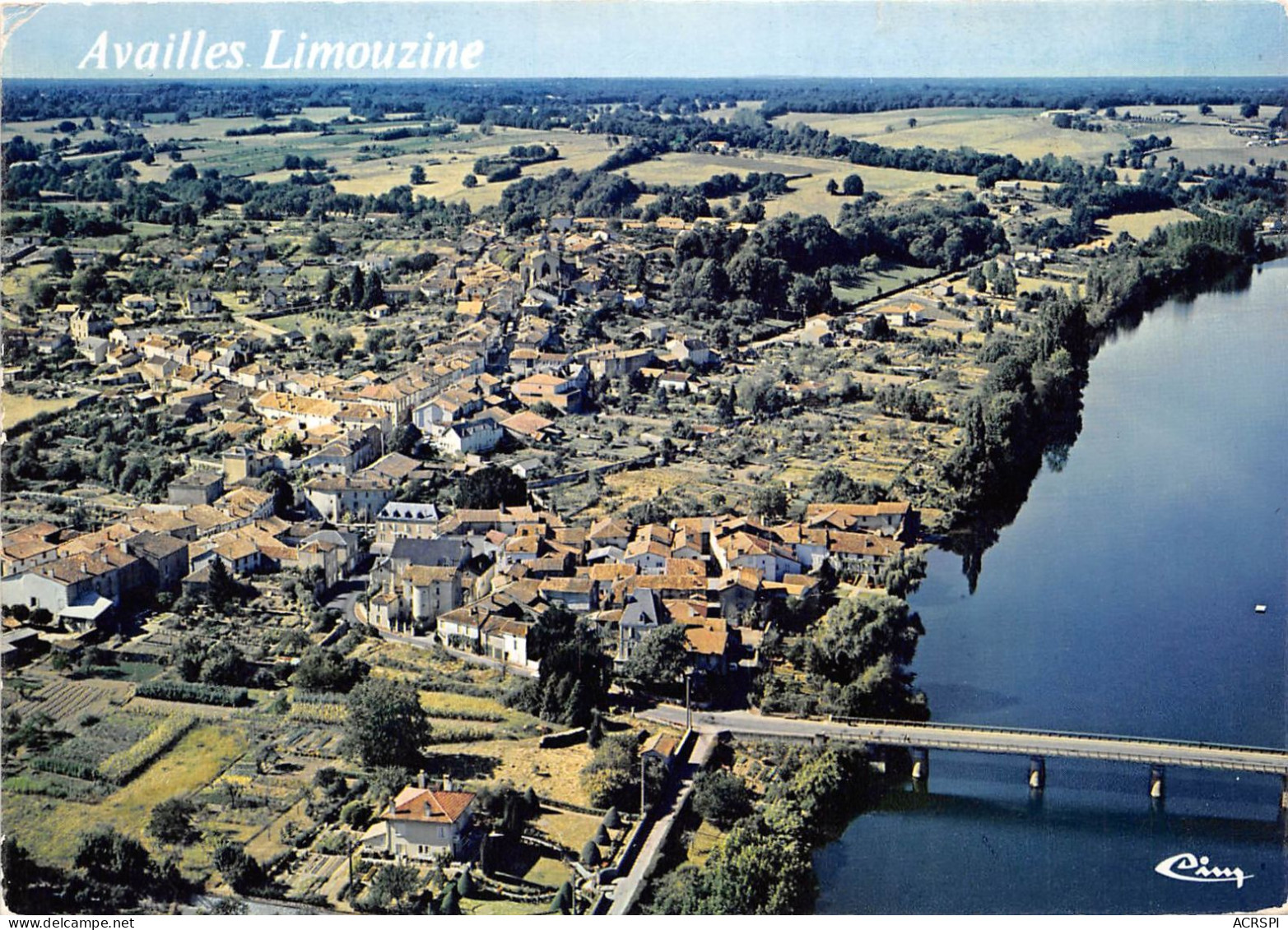 AVAILLES LIMOUZINE Vue Generale Aerienne 7(scan Recto-verso) MA2121 - Availles Limouzine