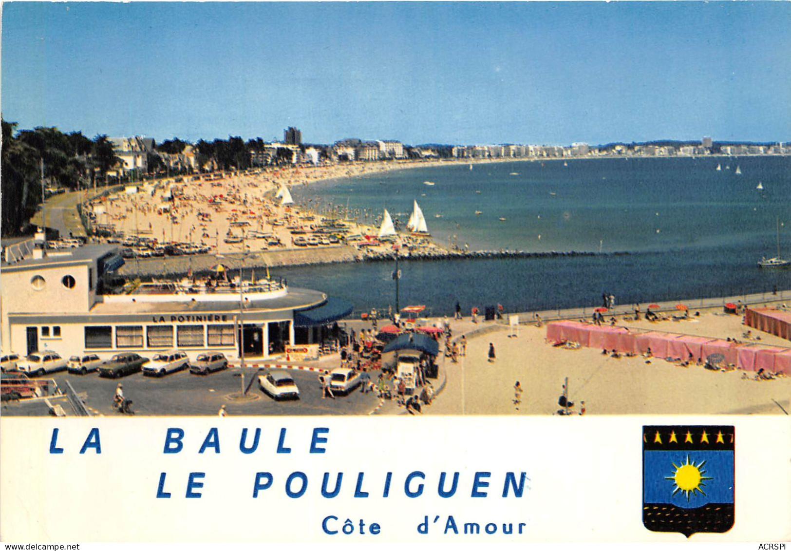 LA BAULE LE POULIGUEN La Plage Du Ppouliguen Et Vue D Ensemble De La Baie 18(scan Recto-verso) MA2120 - La Baule-Escoublac