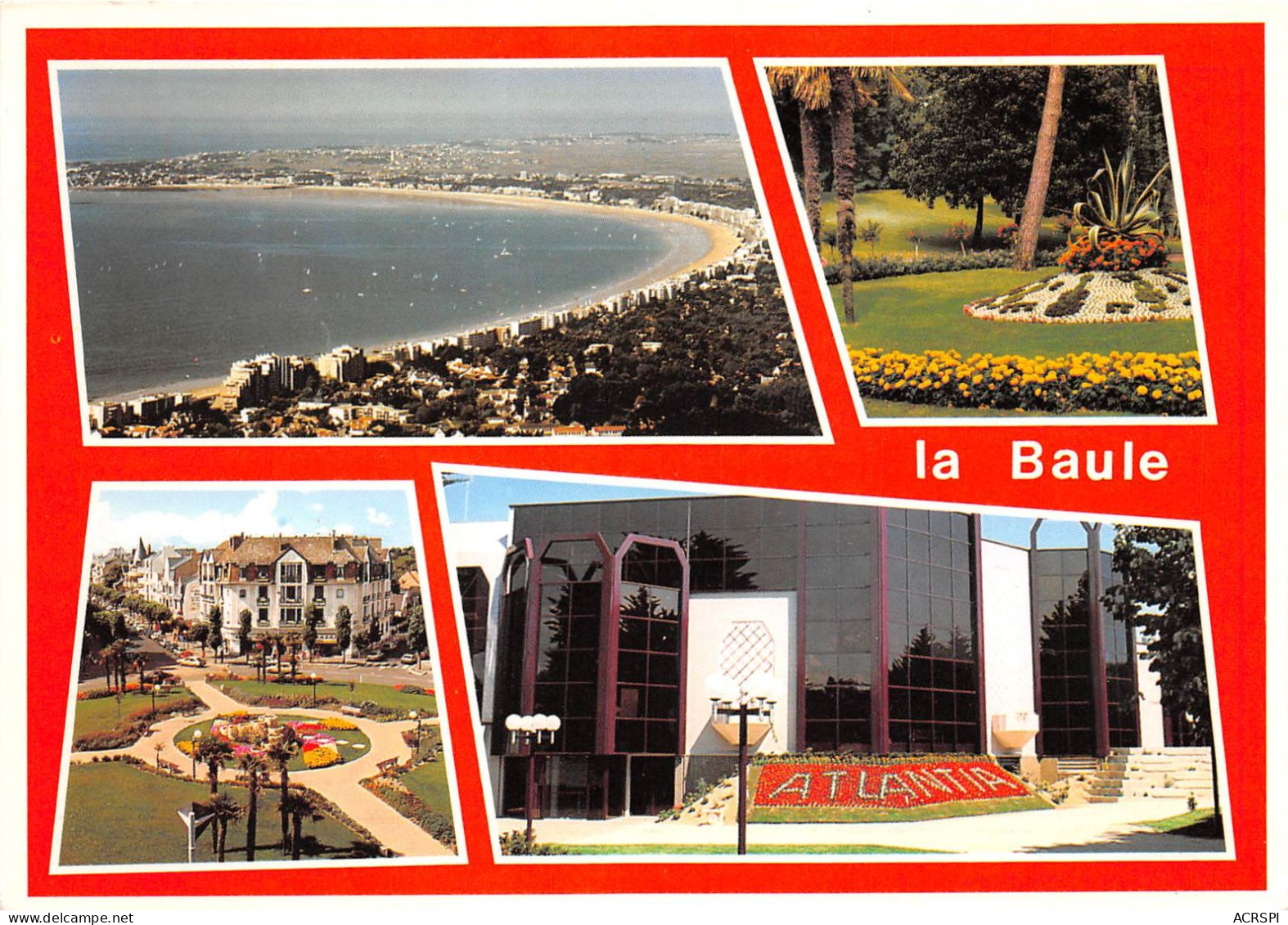LA BAULE Baie De La Baule Parc Des Dyrades Place Des Palmiers 12(scan Recto-verso) MA2120 - La Baule-Escoublac