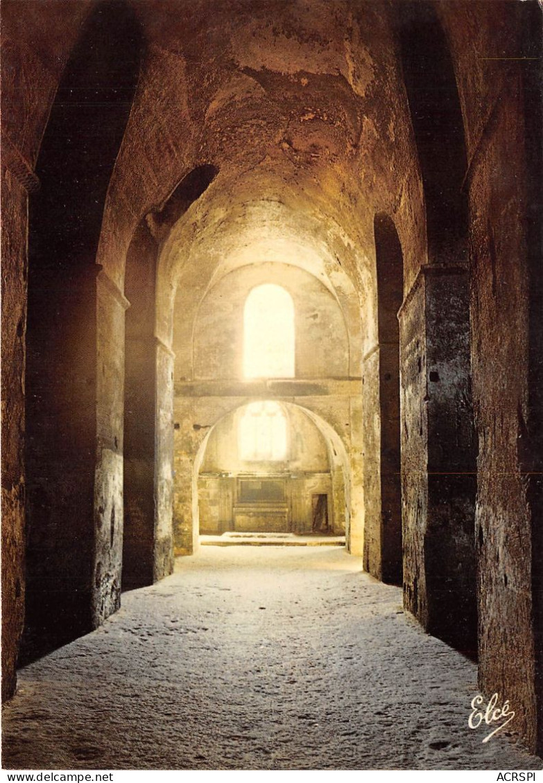 SAINT EMILION L Eglise Monolithe Ou Souterraine La Nef Centrale 14(scan Recto-verso) MA2119 - Saint-Emilion