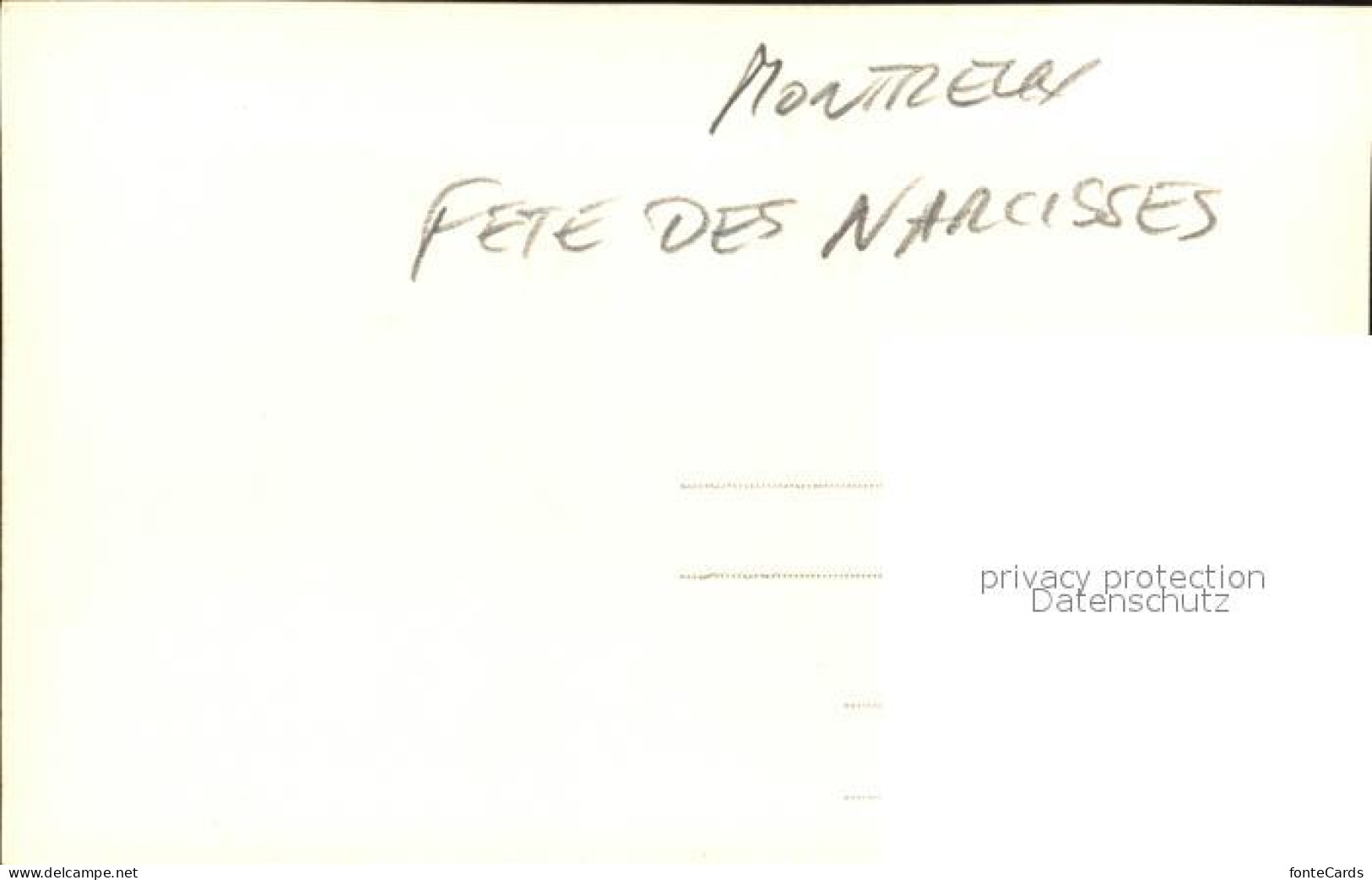 12524888 Montreux VD Fetes Des Narcisses Montreux - Autres & Non Classés