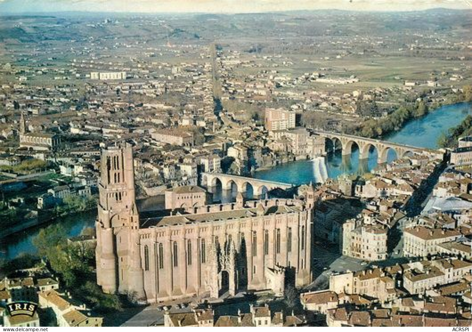 ALBI Vue D'avion   33 (scan Recto-verso)MA2118Ter - Albi