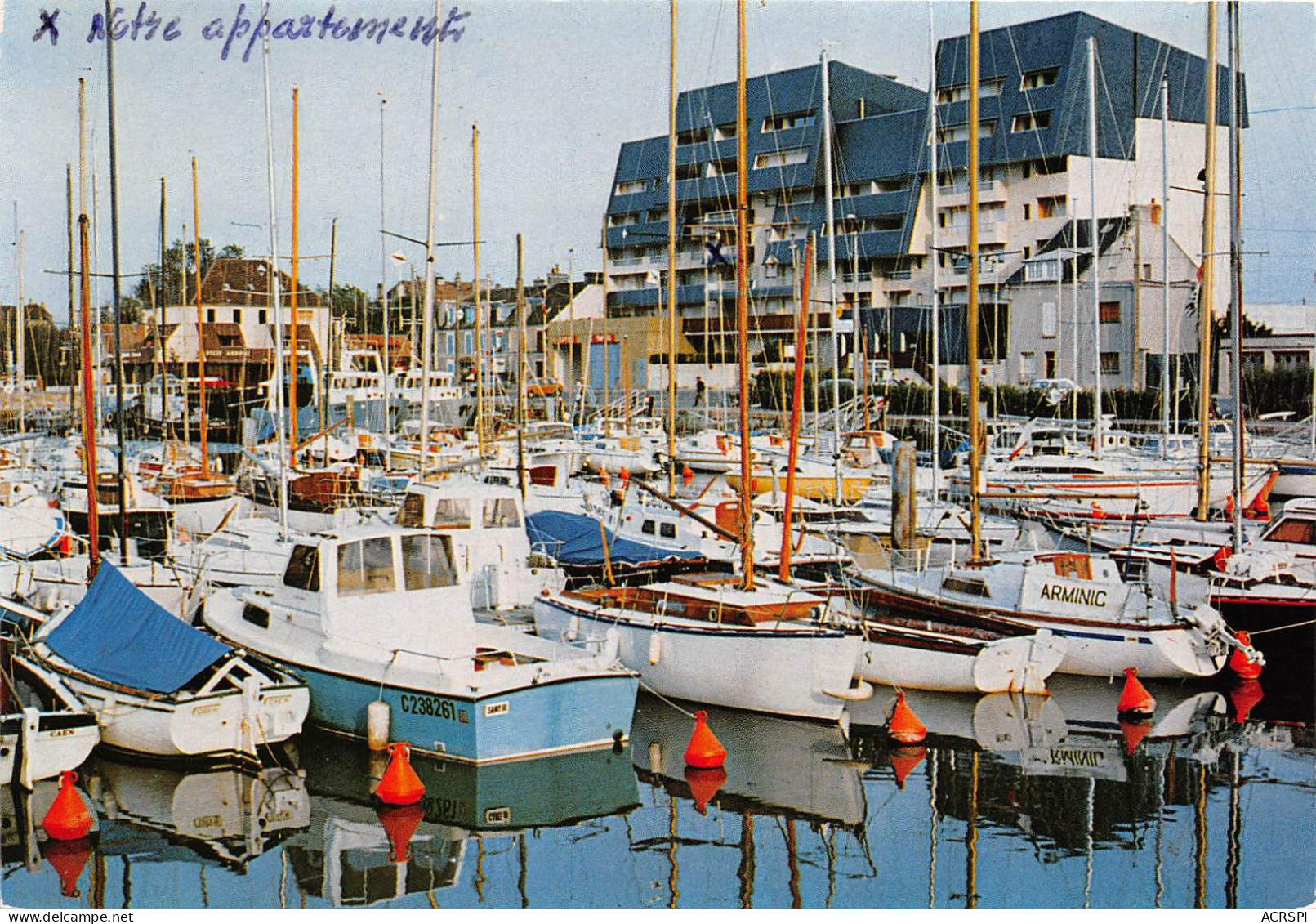 COURSEULLES SUR MER La Courseullaise Et Le Port Des Yachts 13(scan Recto-verso) MA2118 - Courseulles-sur-Mer