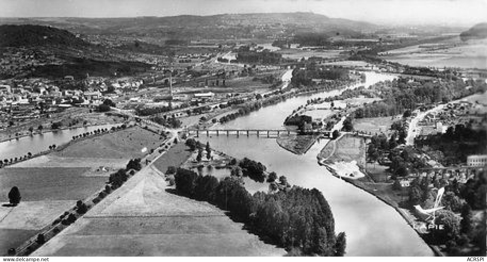 ANCY  Vue D'avion. Carte Photographique ARGENTIQUE Ed LAPIE Dentelée Vierge  .78 MA2116Ter - Other & Unclassified