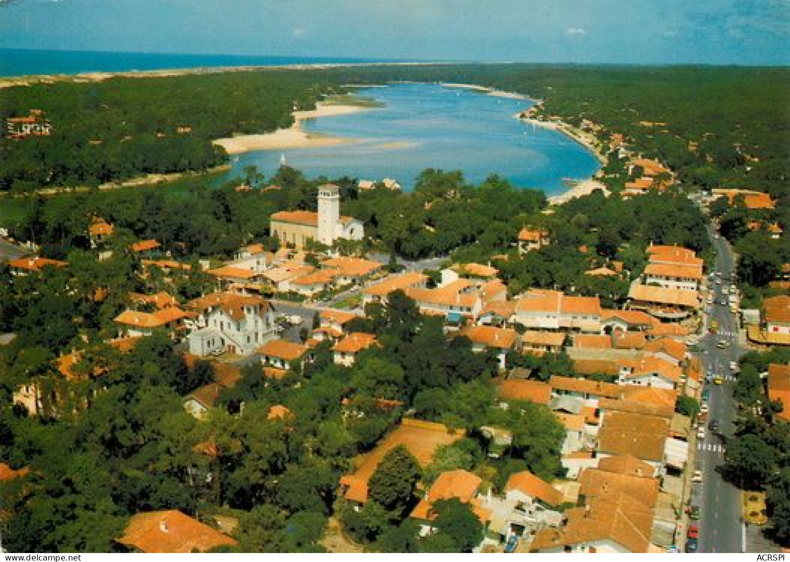 HOSSEGOR  Vue Aerienne   3   (scan Recto-verso)MA2116Bis - Hossegor