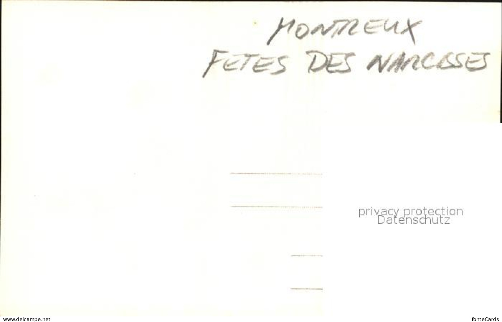 12524863 Montreux VD Fetes Des Narcisses Montreux - Autres & Non Classés