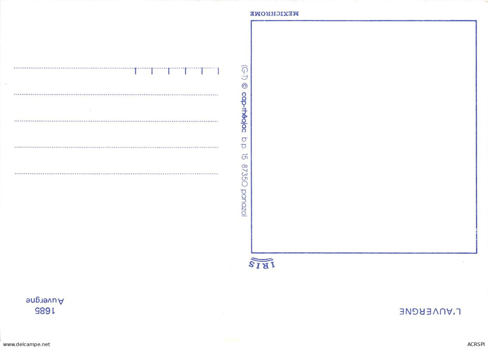 L AUVERGNE 7(scan Recto-verso) MA2134 - Issoire