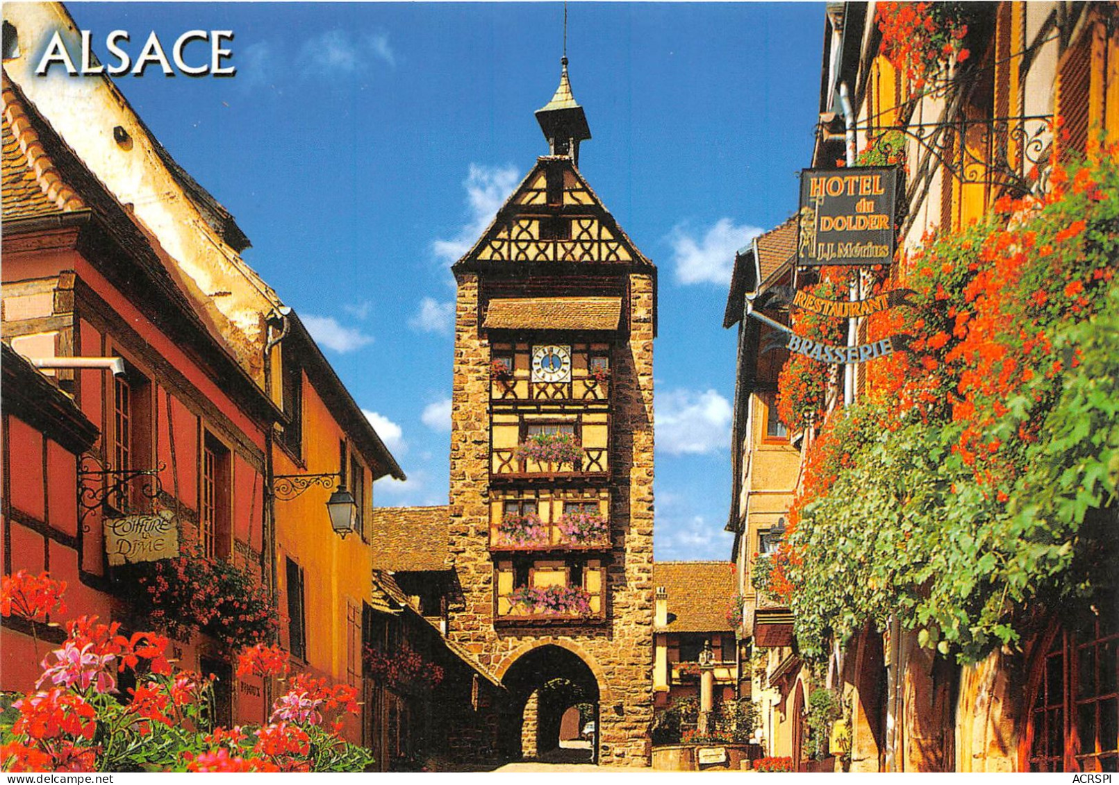 RIQUEWIHR Le Dolder Porte Fortifiee De 1291 28(scan Recto-verso) MA2133 - Riquewihr