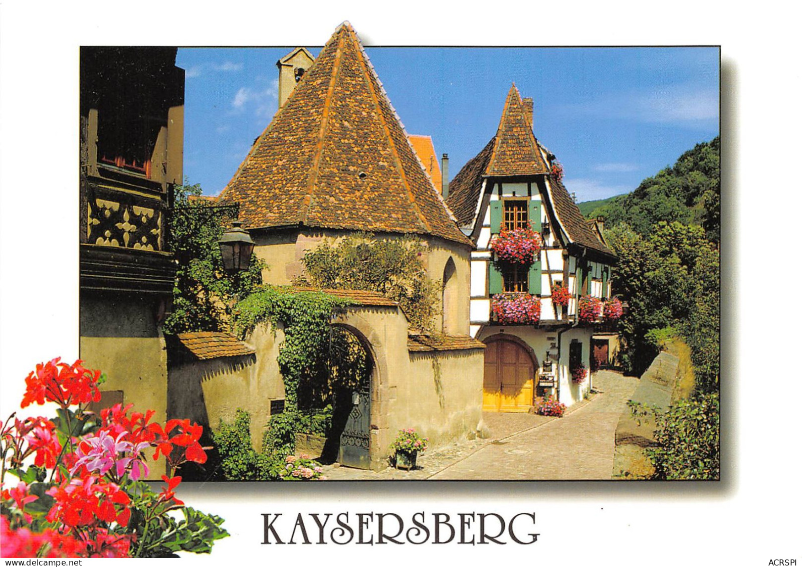 KAYSERSBERG UNE RUE TYPIQUE 20(scan Recto-verso) MA2133 - Kaysersberg