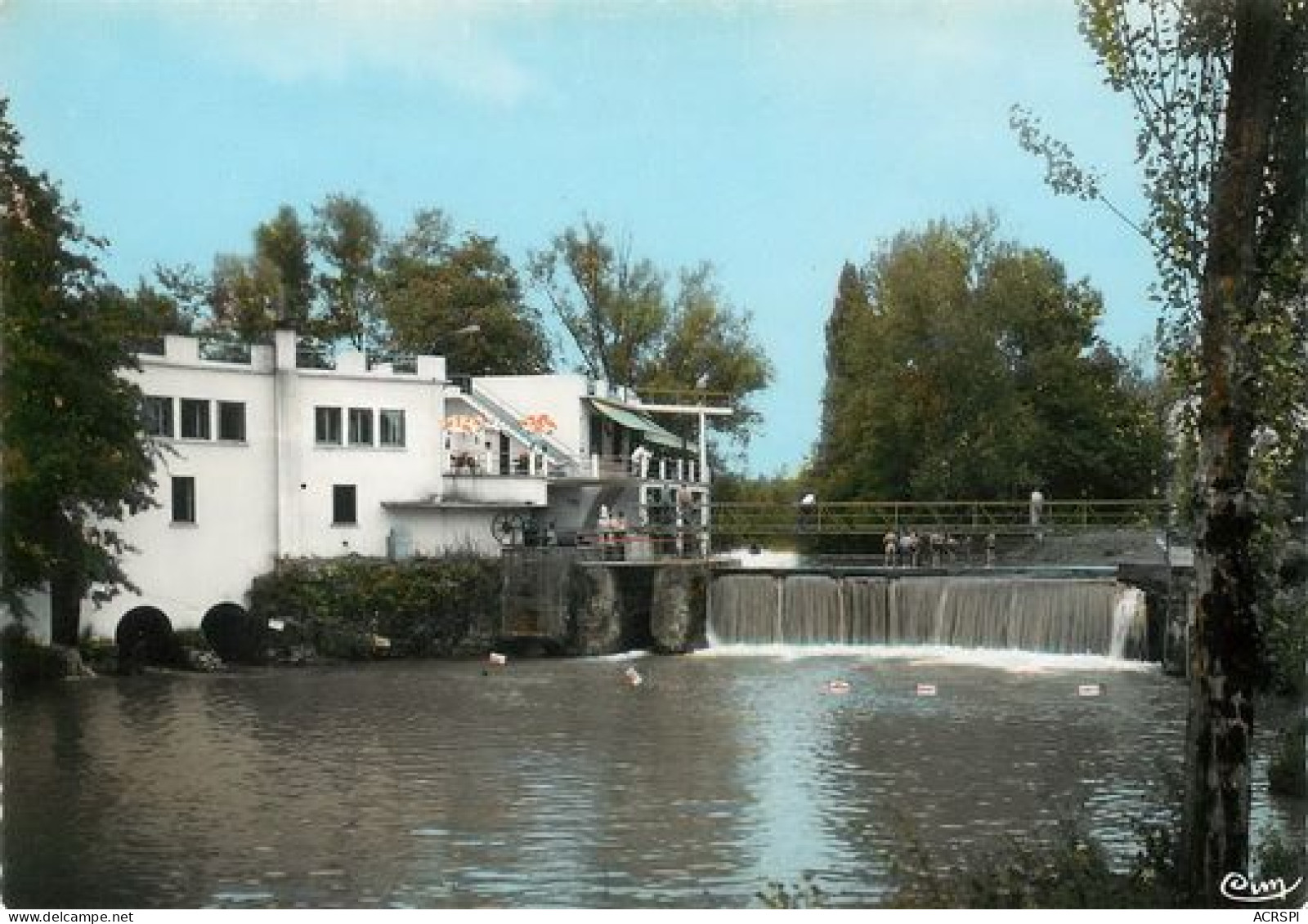 AUCH  Le Restaurant De La RIBERE Route De Tarbes  16   (scan Recto-verso)MA2132Ter - Auch