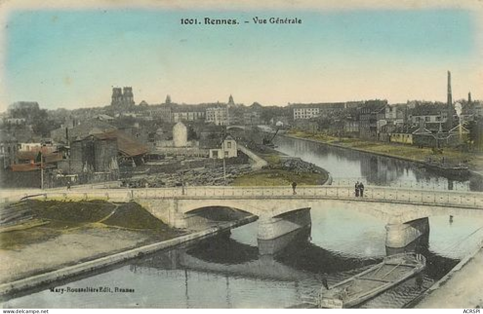 RENNES  Pont Sur La Vilaine  35   (scan Recto-verso)MA2132Bis - Rennes