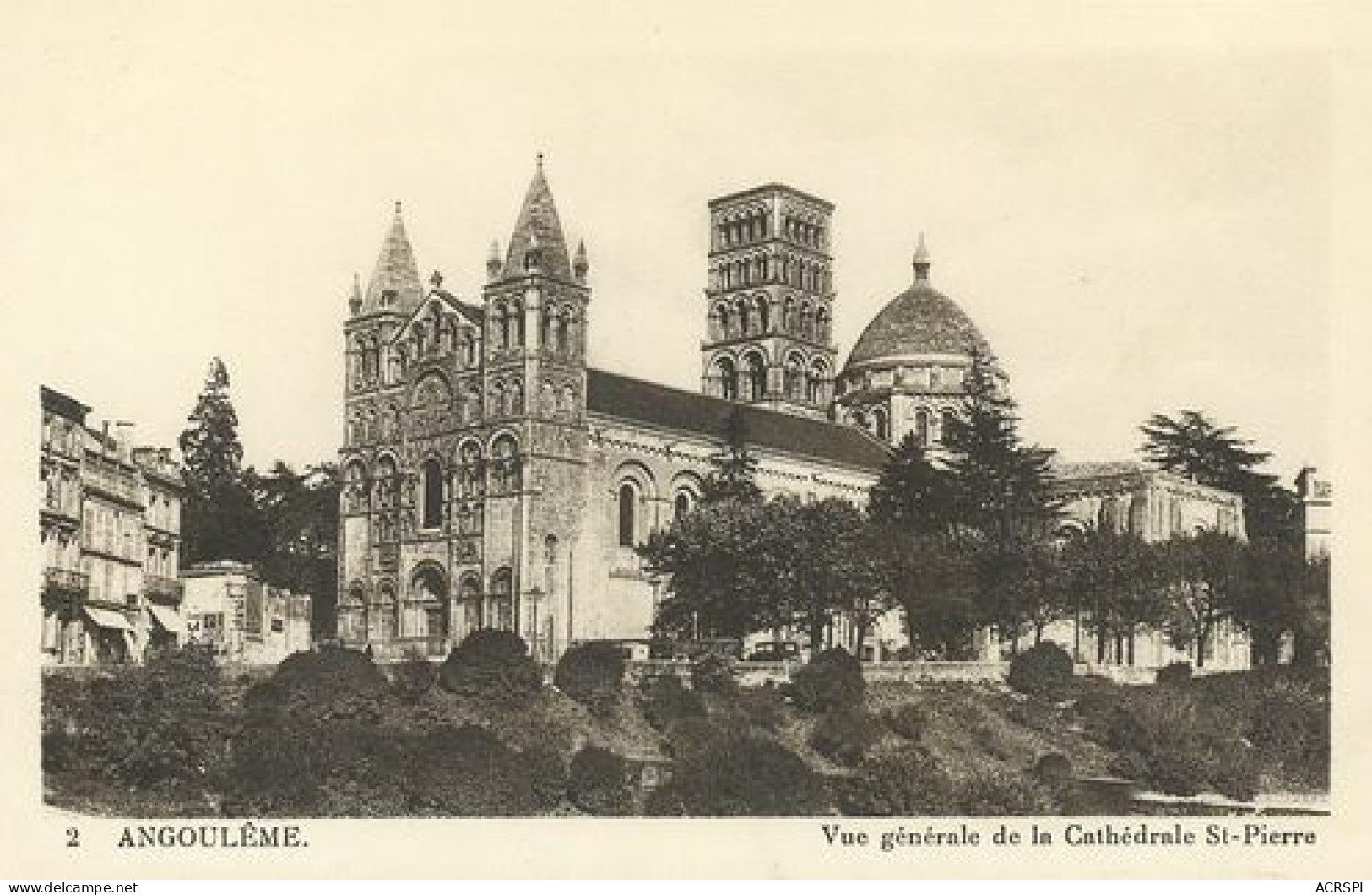 ANGOULEME  Cathedrale 41   (scan Recto-verso)MA2132Bis - Angouleme