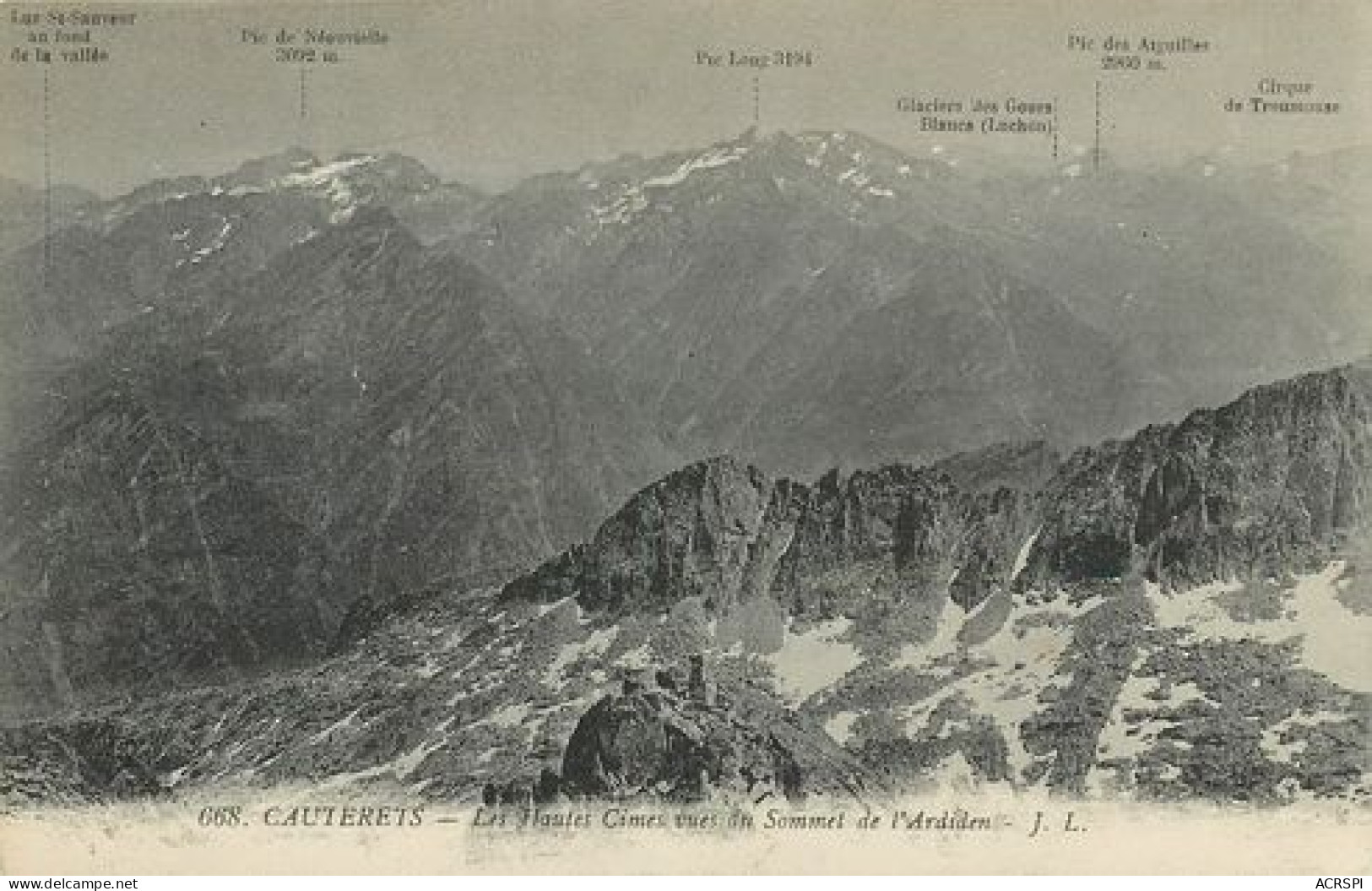 Cauterets  L' ARDIDEN  25   (scan Recto-verso)MA2132Bis - Cauterets