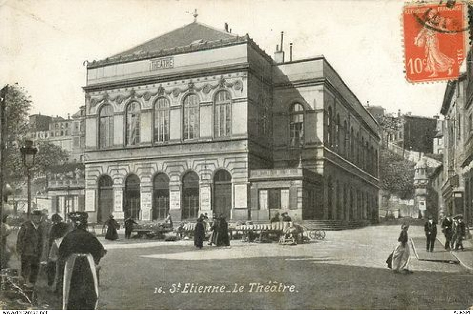 SAINT ETIENNE Le Theatre  33   (scan Recto-verso)MA2132Bis - Saint Etienne