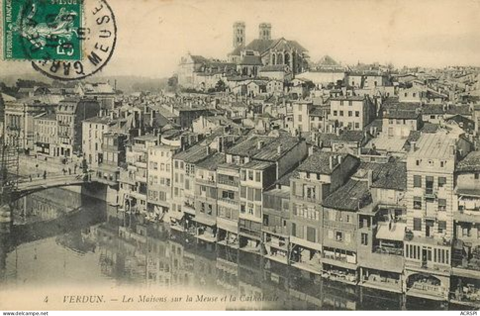 VERDUN Maisons Au Bord De La Meuse  19   (scan Recto-verso)MA2132Bis - Verdun