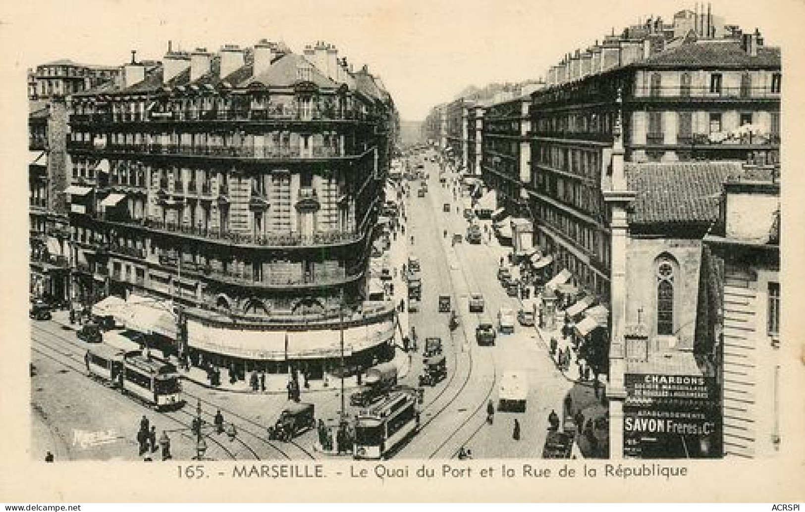 MARSEILLE Rue De La République   10   (scan Recto-verso)MA2132Bis - Canebière, Centro