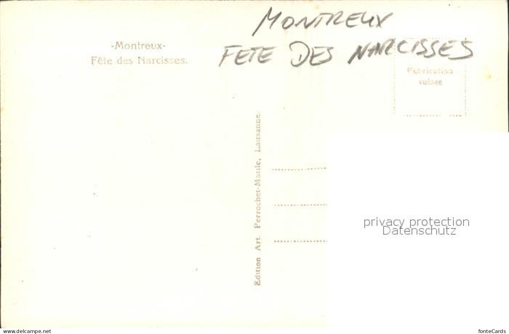 12524854 Montreux VD Fetes Des Narcisses Montreux - Autres & Non Classés